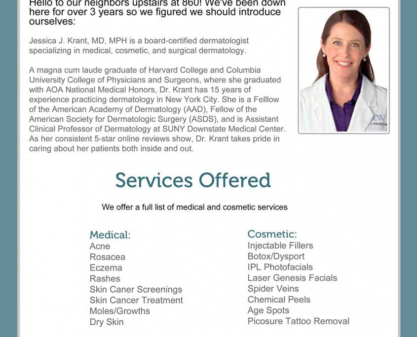 Medical Practice Specialist | Print Portfolio